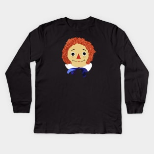 Old Doll Andy Kids Long Sleeve T-Shirt